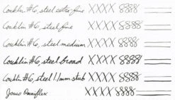 Conklin Duragraph Fountain Pen - Abalone Nights 27 Conklin Duragraph Fountain Pen - Abalone Nights -Office Supply Series Store ALL Conklin 6 JoWo Steel EF F M B S Omniflex