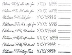 Platinum #3776 Century Fountain Pen - Bourgogne/Gold -Office Supply Series Store ALL Platinum 3776 Century UEF EF F SF M SM B Music