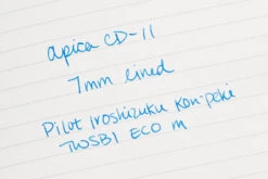 Apica CD-11 A5 Notebook - Black, Lined -Office Supply Series Store Apica Interior CD11 A5 7mm Lined 1