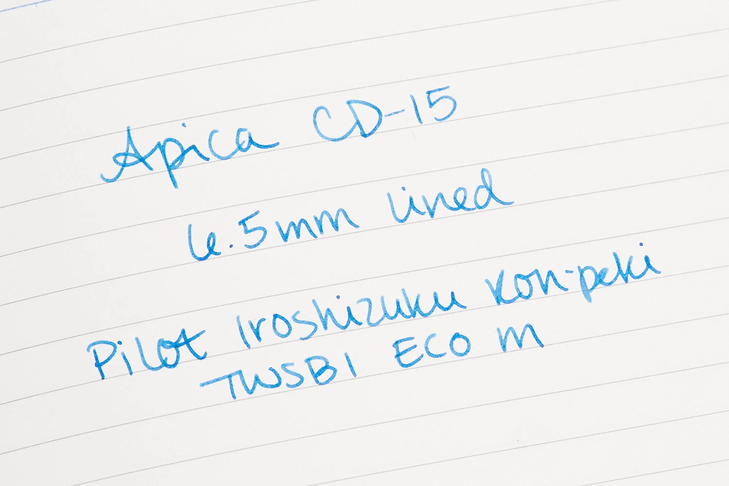 Apica CD-15 B5 Notebook - Black, Lined 6 Apica CD-15 B5 Notebook - Black, Lined - Image 4