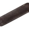 Aston Leather Single Slip Pen Pouch - Dark Brown -Office Supply Series Store Aston Leather SinglePenPouch DarkBrown OW 1