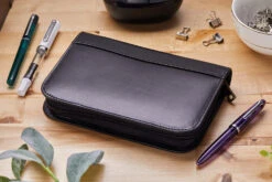 Aston Leather 10 Slot Pen Case - Black -Office Supply Series Store AstonLeather 10PenCase Black 1