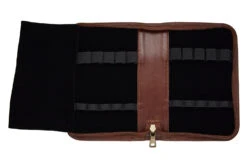 Aston Leather 10 Slot Pen Case - Cognac -Office Supply Series Store AstonLeather 10PenCase Cognac OW 3