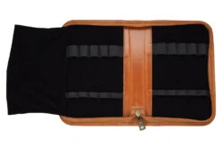 Aston Leather 10 Slot Pen Case - Tan -Office Supply Series Store AstonLeather 10PenCase Tan OW 3