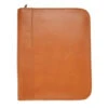 Aston Leather 20 Slot Pen Case - Tan