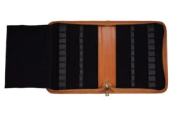 Aston Leather 20 Slot Pen Case - Tan -Office Supply Series Store AstonLeather 20PenCase Tan OW 3