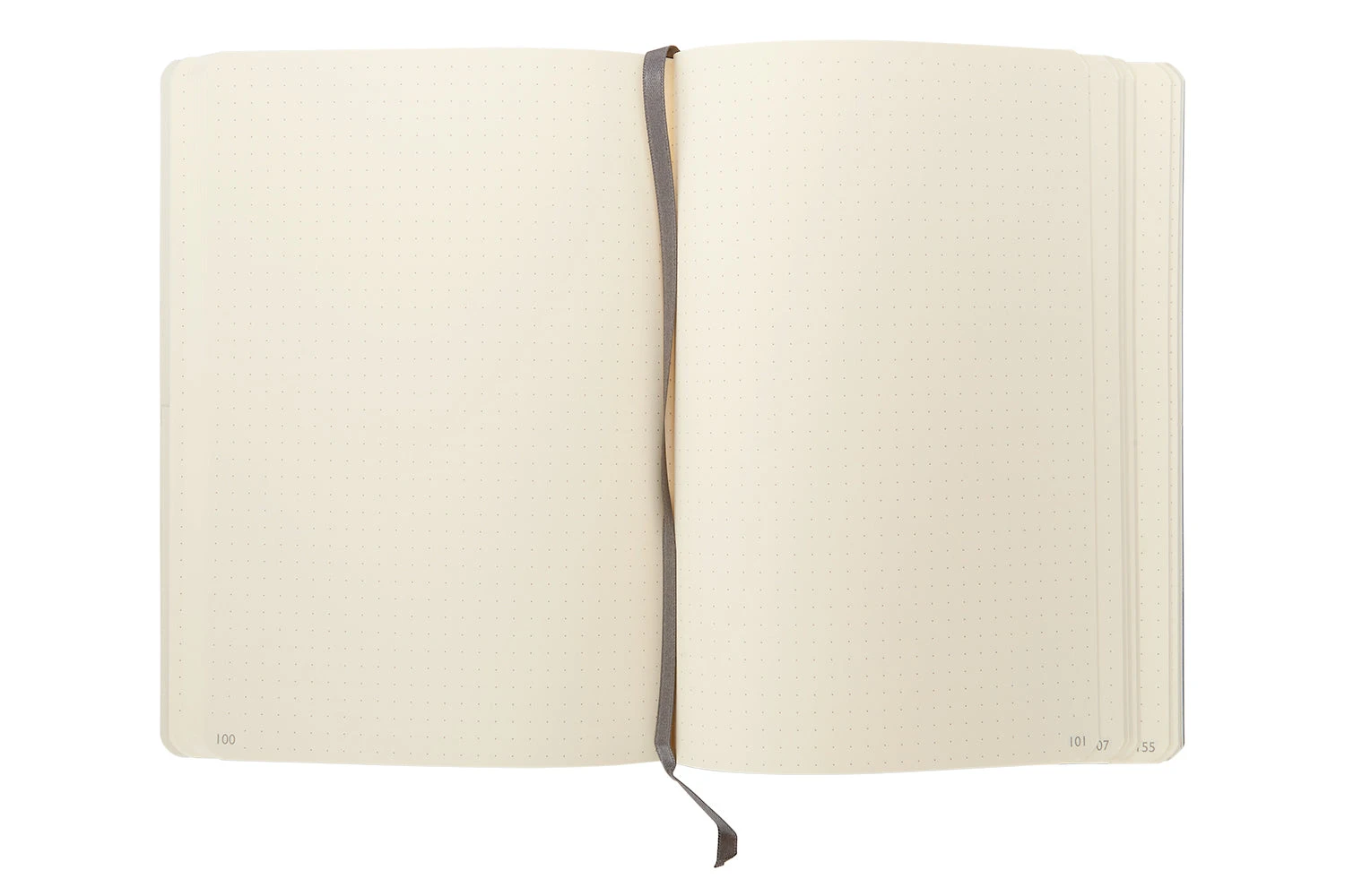 Clairefontaine Basic My Essential A5 Notebook - Grey, Dot Grid 4 Clairefontaine Basic My Essential A5 Notebook - Grey, Dot Grid - Image 2