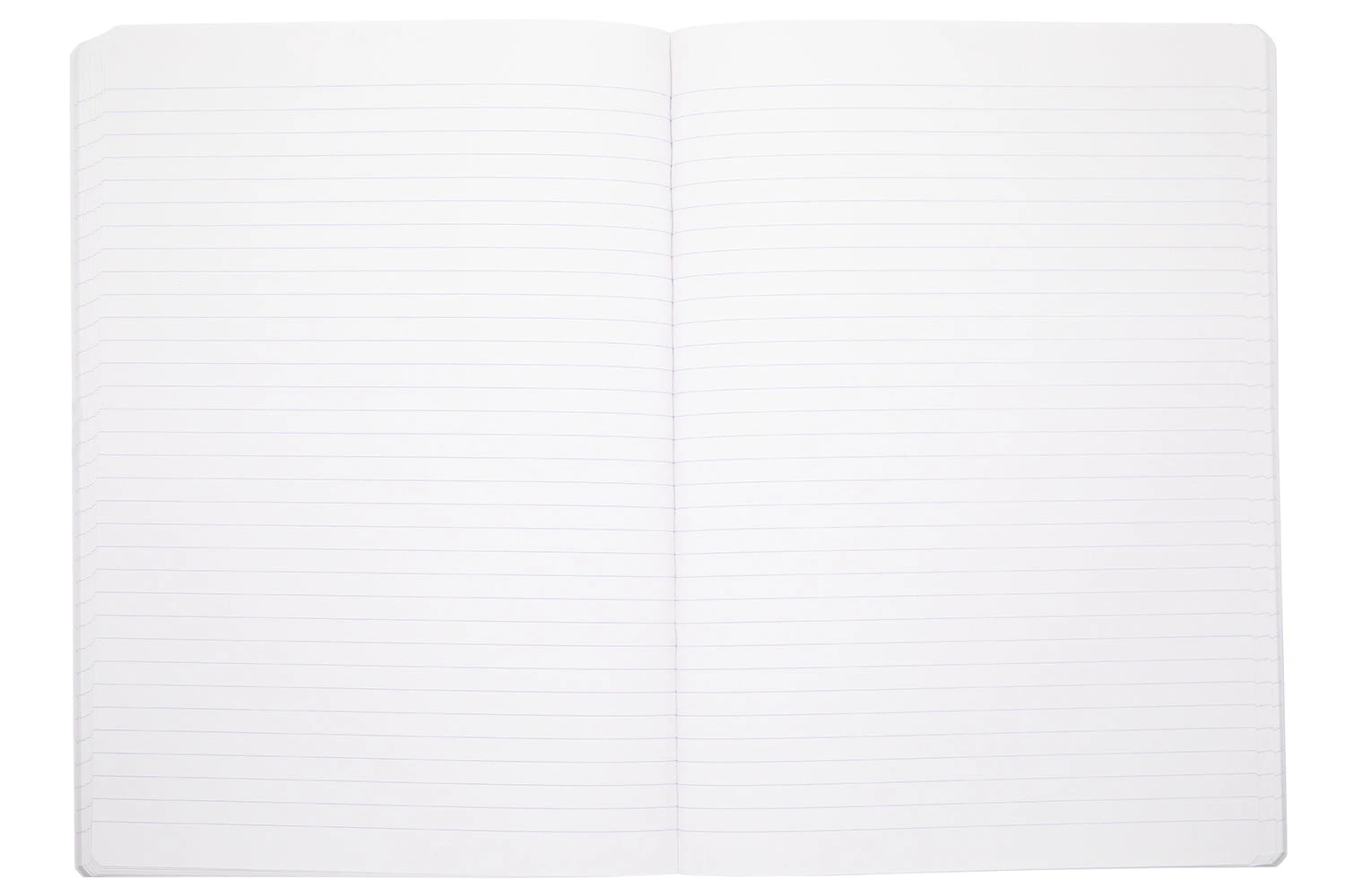 Clairefontaine Basic Clothbound A4 Notebook - Red, Lined 4 Clairefontaine Basic Clothbound A4 Notebook - Red, Lined - Image 2