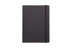 Clairefontaine Basic Clothbound A5 Notebook - Black, Lined