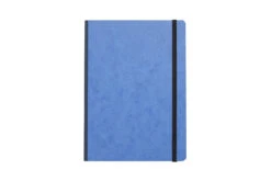 Clairefontaine Basic Clothbound A5 Notebook - Blue, Lined