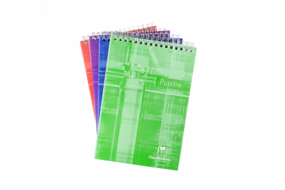 Clairefontaine Classic Top Wirebound A5 Notepad - Lined 3 Clairefontaine Classic Top Wirebound A5 Notepad - Lined