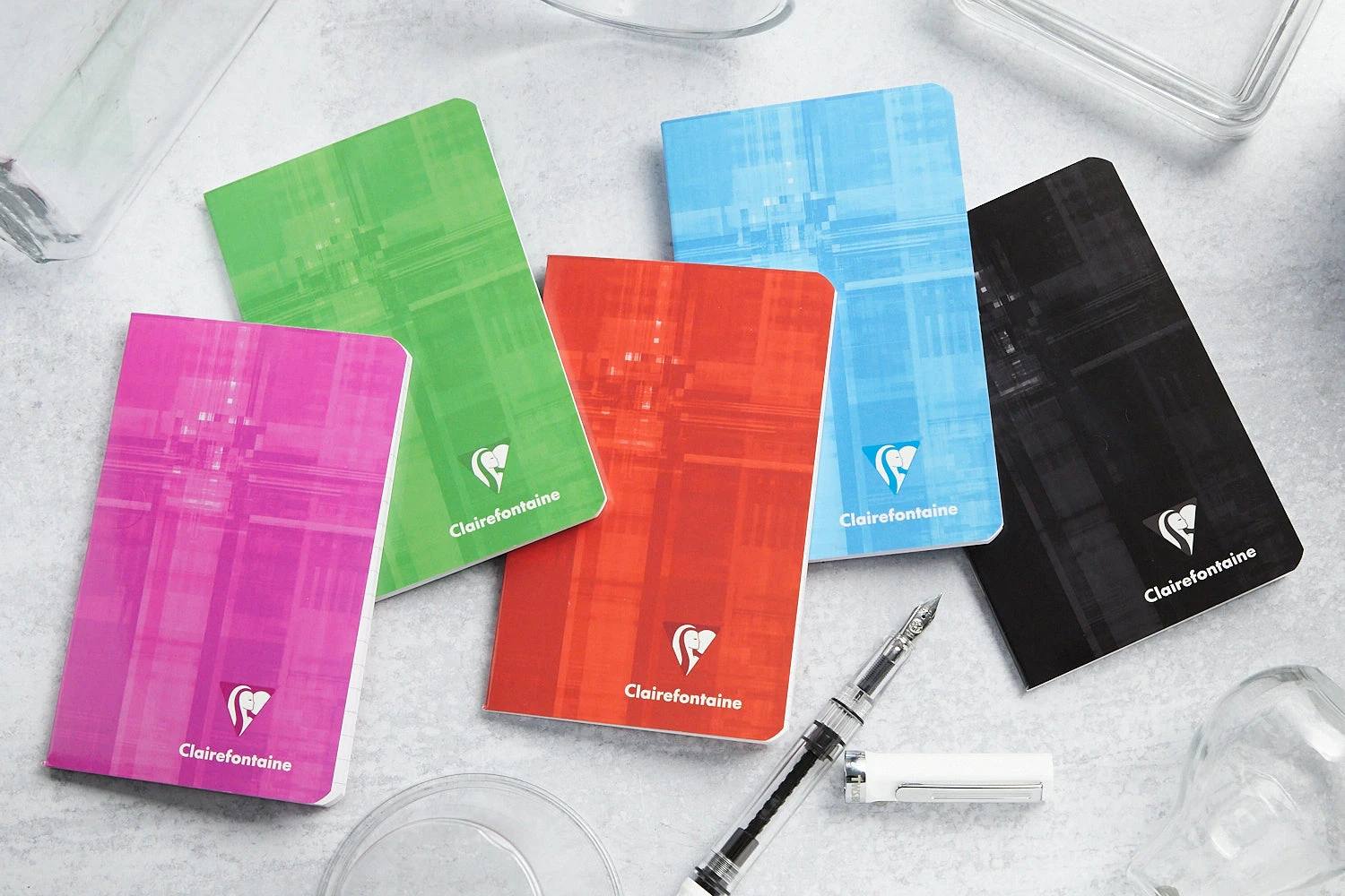 Clairefontaine Classic Staplebound Pocket Notebook - Lined 6 Clairefontaine Classic Staplebound Pocket Notebook - Lined - Image 4