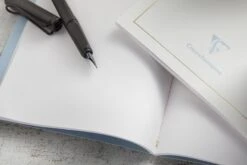 Clairefontaine Triomphe A5 Notebook - Blank White Paper -Office Supply Series Store Clairefontaine Triomphe A5 Notebook White blank 2