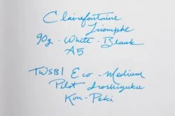 Clairefontaine Triomphe A5 Notebook - Blank White Paper -Office Supply Series Store Clairefontaine Triomphe A5 Notebook White blank 3