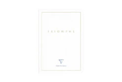 Clairefontaine Triomphe A5 Notebook - Blank White Paper -Office Supply Series Store Clairefontaine Triomphe Notebook White stock 1