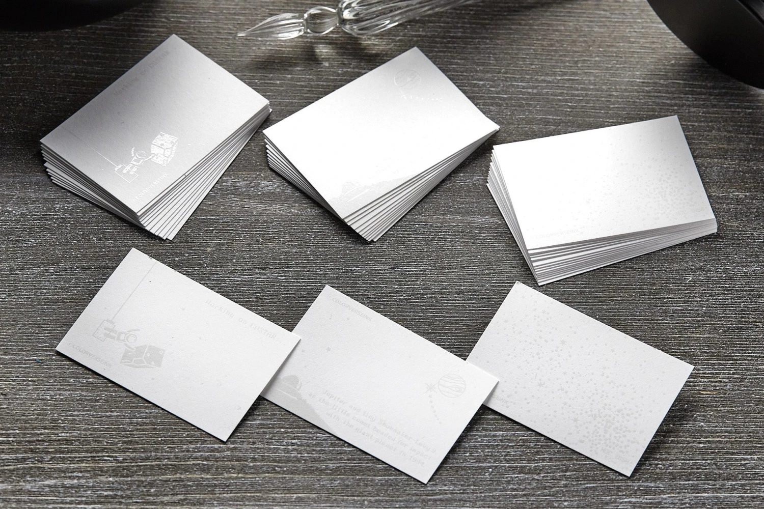 Colorverse Ink Art Cards - Hubble (Size A) 4 Colorverse Ink Art Cards - Hubble (Size A) - Image 2