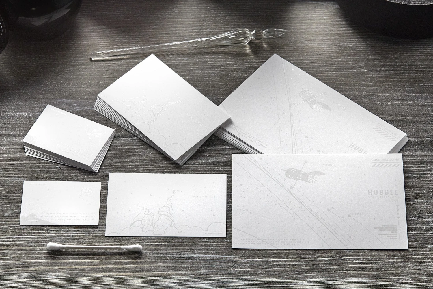 Colorverse Ink Art Cards - Hubble (Size A) 7 Colorverse Ink Art Cards - Hubble (Size A) - Image 5