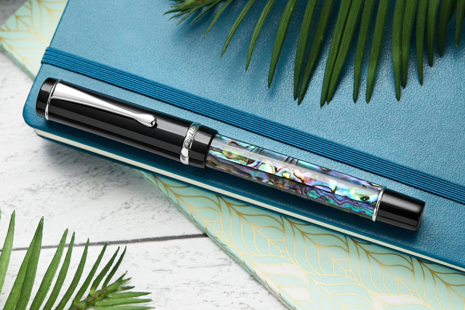 Conklin Duragraph Fountain Pen - Abalone Nights 10 Conklin Duragraph Fountain Pen - Abalone Nights - Image 8