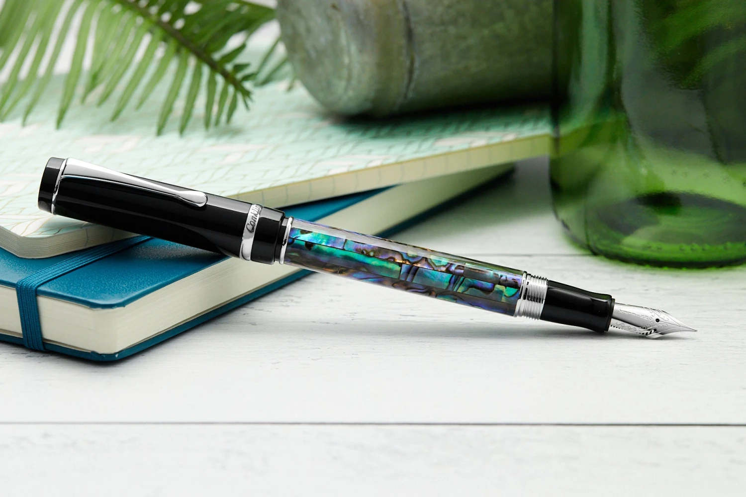 Conklin Duragraph Fountain Pen - Abalone Nights 12 Conklin Duragraph Fountain Pen - Abalone Nights - Image 10