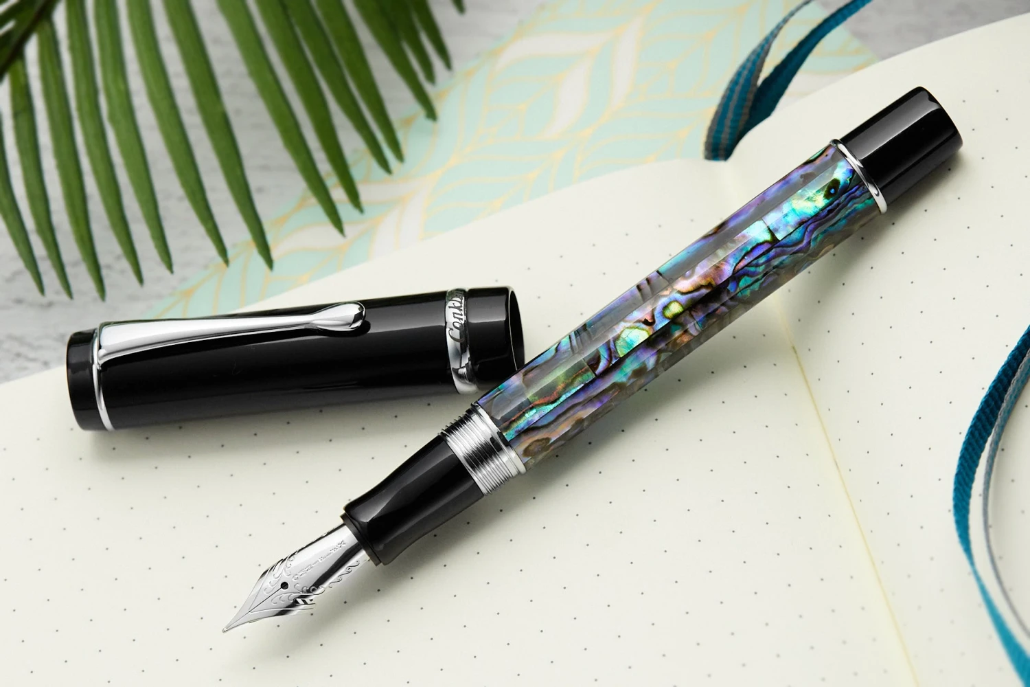 Conklin Duragraph Fountain Pen - Abalone Nights 8 Conklin Duragraph Fountain Pen - Abalone Nights - Image 6