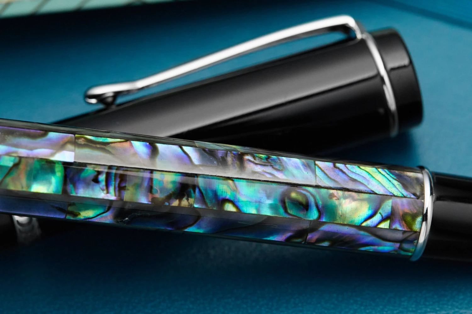 Conklin Duragraph Fountain Pen - Abalone Nights 14 Conklin Duragraph Fountain Pen - Abalone Nights - Image 12
