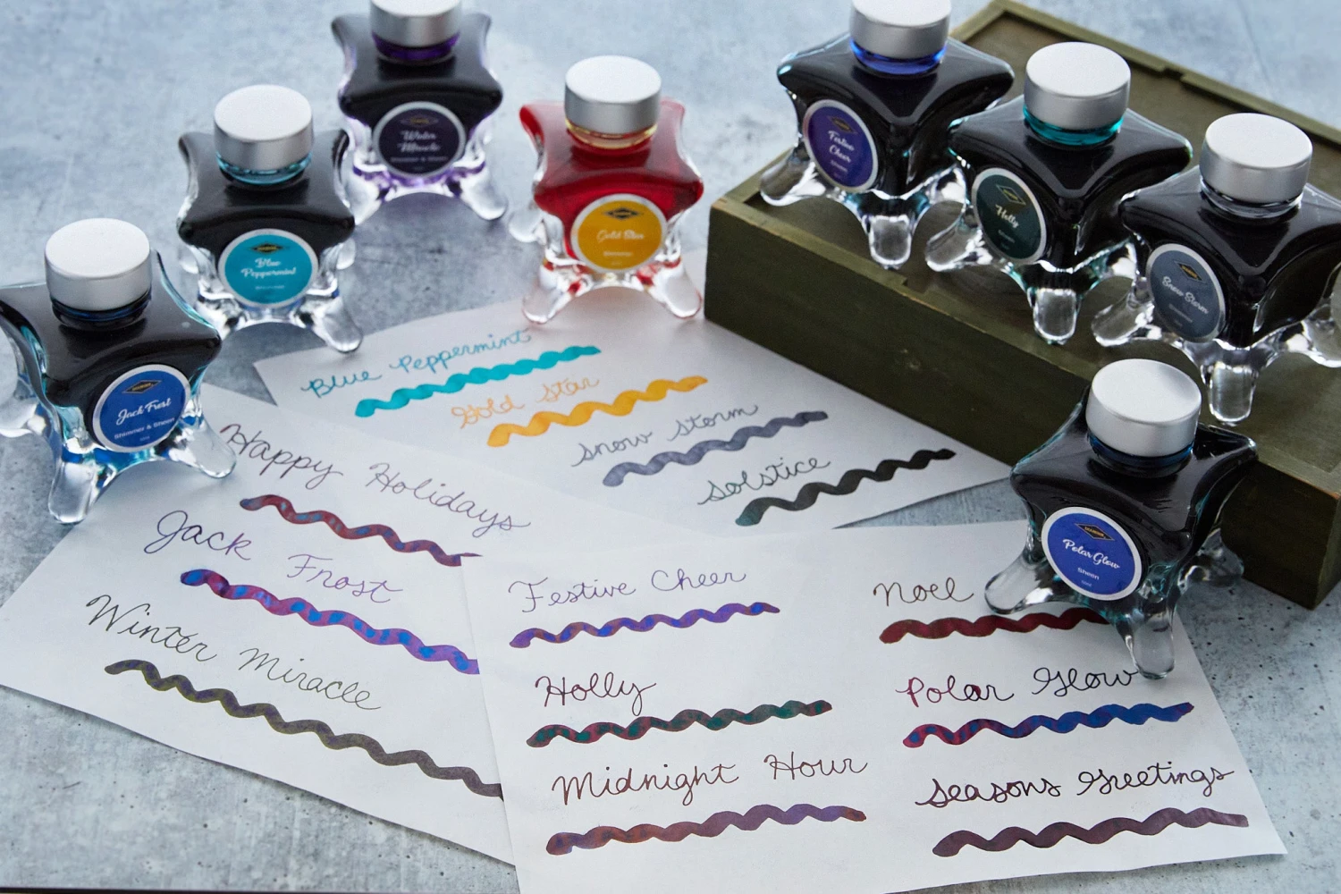Diamine Polar Glow - 50ml Bottled Ink 13 Diamine Polar Glow - 50ml Bottled Ink - Image 11
