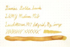 Diamine Golden Sands - 50ml Bottled Ink 31 Diamine Golden Sands - 50ml Bottled Ink -Office Supply Series Store Diamine GoldenSands InkReview Leuchtturm1917 80g 1