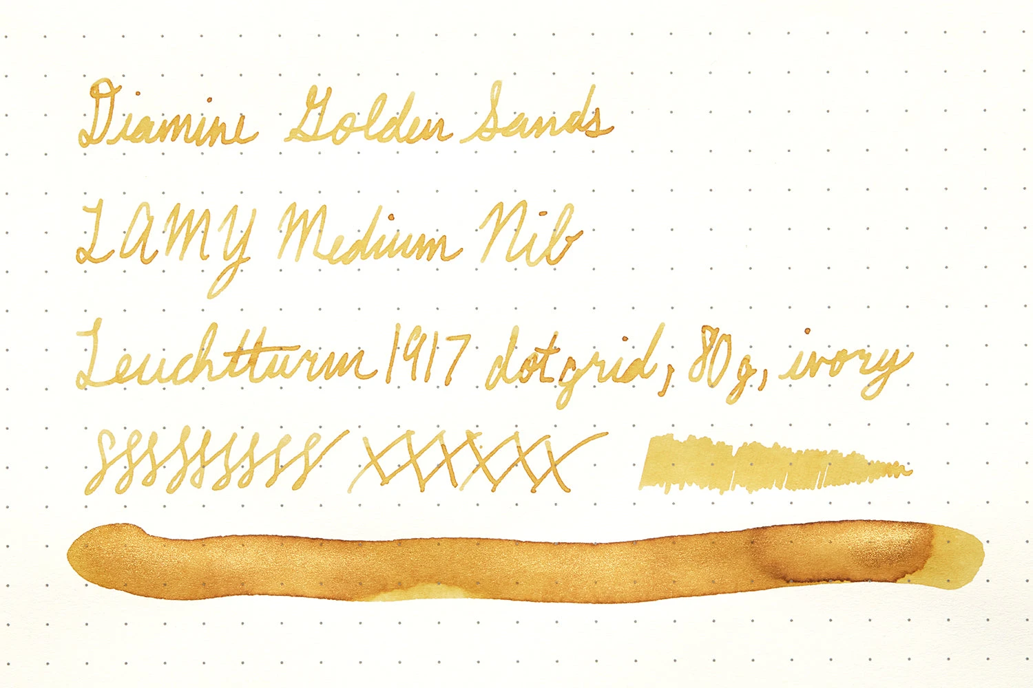 Diamine Golden Sands - 50ml Bottled Ink 12 Diamine Golden Sands - 50ml Bottled Ink - Image 10