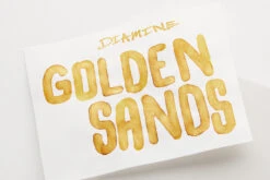Diamine Golden Sands - 50ml Bottled Ink 28 Diamine Golden Sands - 50ml Bottled Ink -Office Supply Series Store Diamine Ink GoldenSands Detail 3