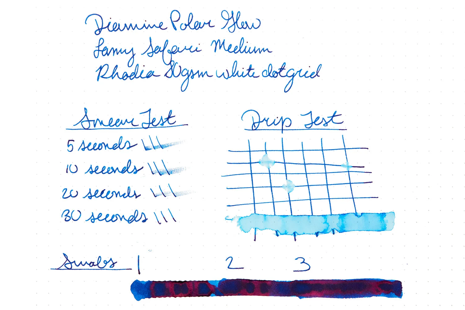 Diamine Polar Glow - 50ml Bottled Ink 10 Diamine Polar Glow - 50ml Bottled Ink - Image 8