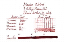 Diamine Oxblood - 80ml Bottled Ink -Office Supply Series Store Diamine Oxblood InkReview Rhodia 80g 1 c1da858b 1277 4637 9803 8fba7bf83954
