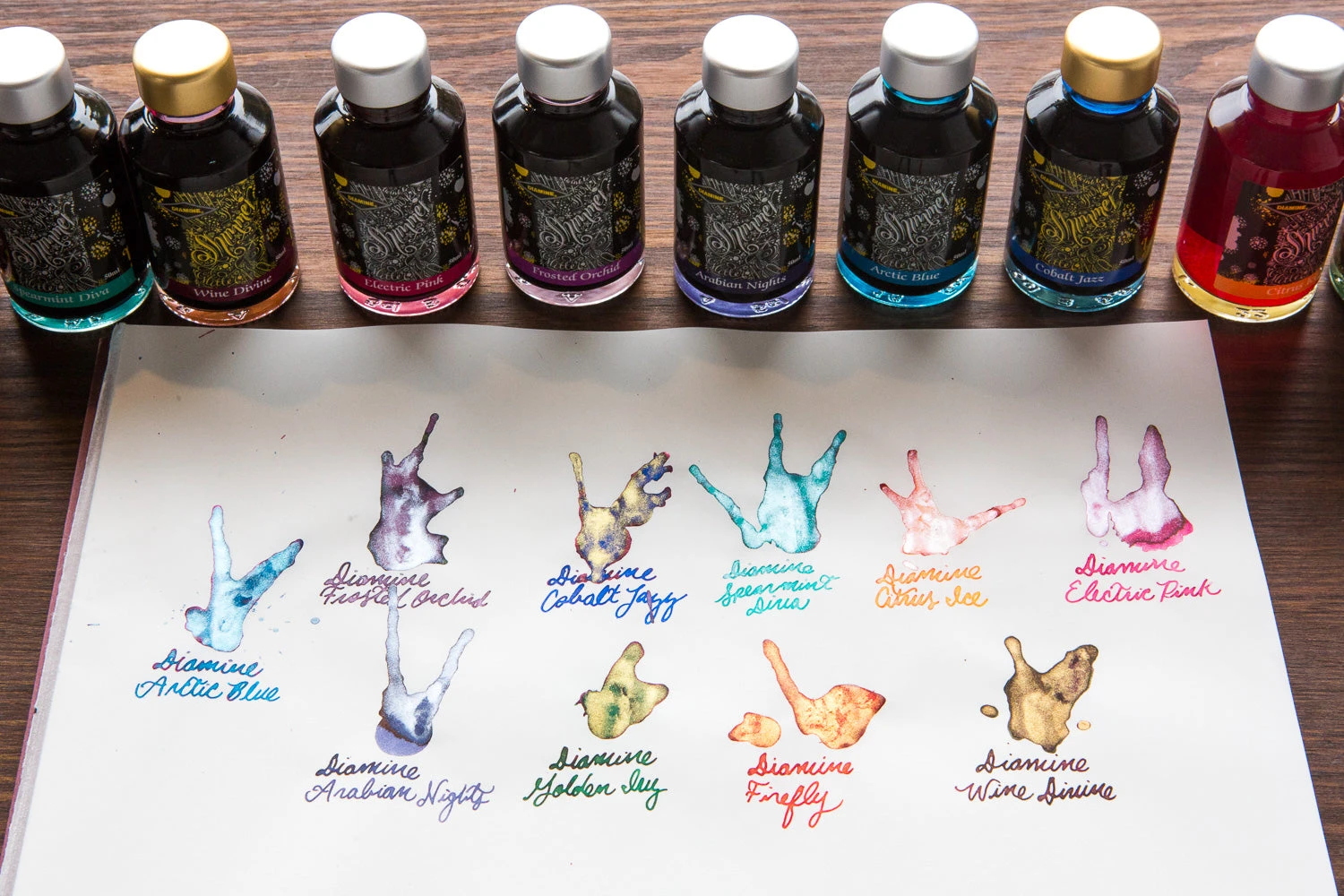 Diamine Firefly - 50ml Bottled Ink 6 Diamine Firefly - 50ml Bottled Ink - Image 4