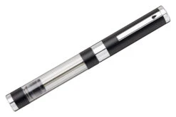 Diplomat Nexus Demo Fountain Pen - Black/Silver -Office Supply Series Store Diplomat Nexus Demo Black OW 1
