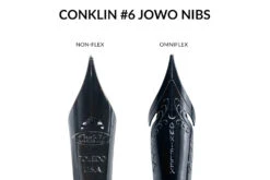 Conklin/Monteverde JoWo Omniflex #6 Steel Nib Unit - Black -Office Supply Series Store Disclamer Conklin Omniflex JoWo Black Nibs 43c5e9f8 82a0 413e 9d04 ed09aa791cce