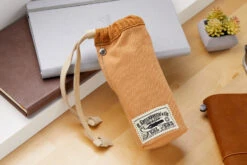 Esterbrook 2GO Pen Cup - Tan -Office Supply Series Store Esterbrook 2GOCUP BritishTan 3