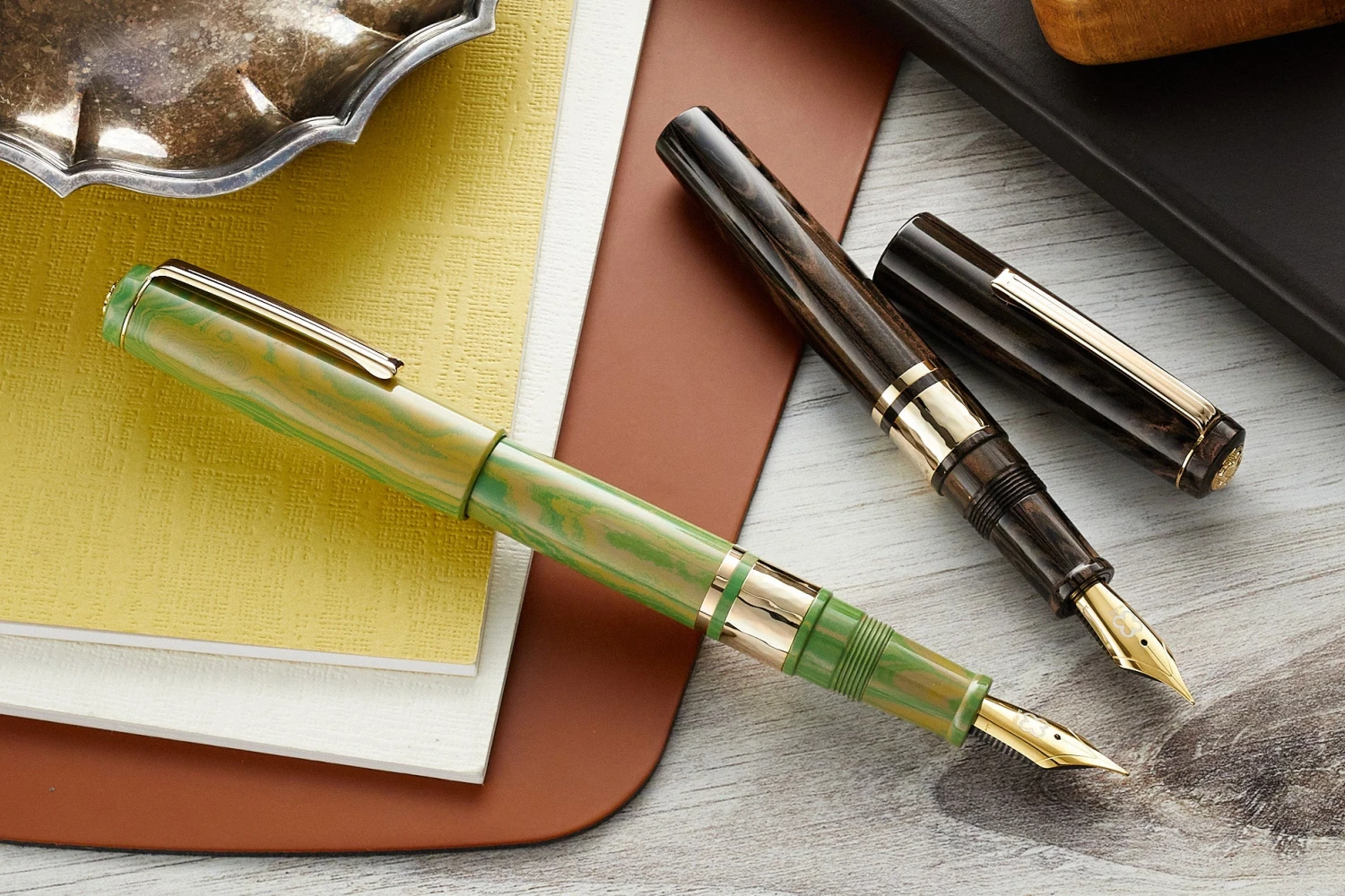 Esterbrook Model J Fountain Pen - Lotus Green 15 Esterbrook Model J Fountain Pen - Lotus Green - Image 13