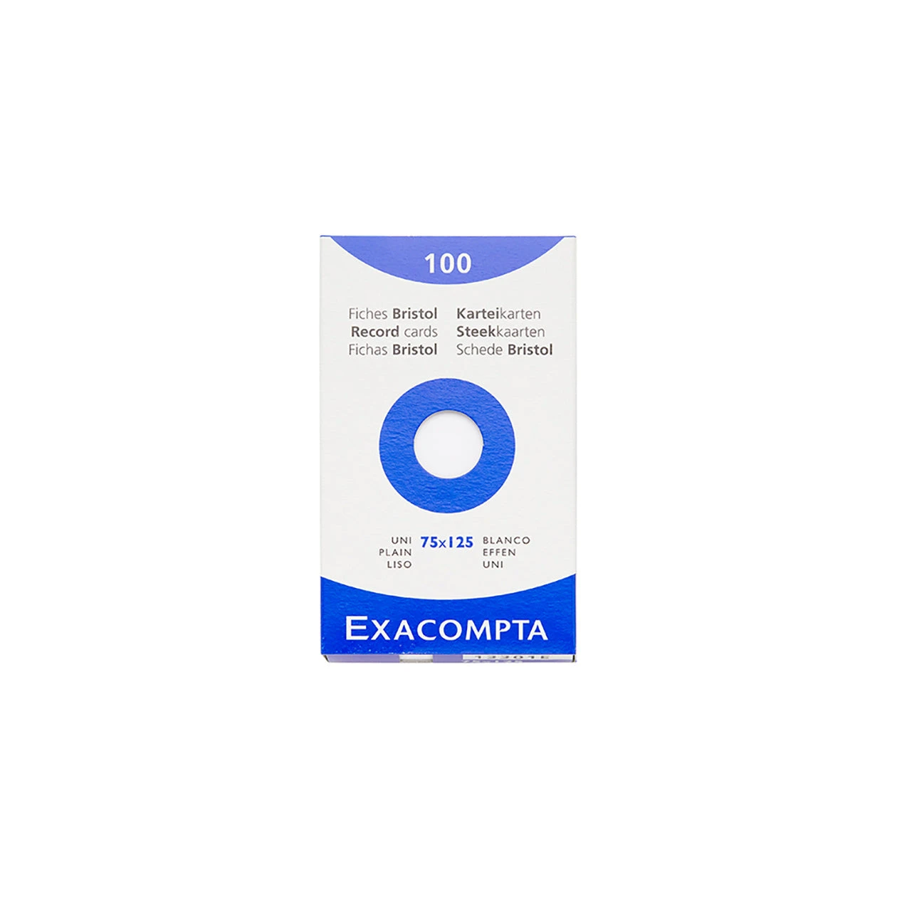 Exacompta White Index Cards (3 X 5) - Blank 3 Exacompta White Index Cards (3 X 5) - Blank