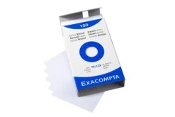 Exacompta White Index Cards (3 X 5) - Blank 9 Exacompta White Index Cards (3 X 5) - Blank -Office Supply Series Store Exacompta IndexCards White 3x5 Blank stock 3
