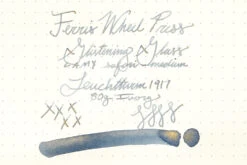 Ferris Wheel Press Glistening Glass - 20ml Bottled Ink -Office Supply Series Store FerrisWheelPress GlisteningGlass InkReview Leuchtturm1917 80g 1