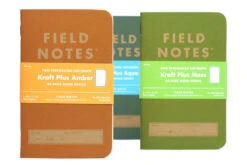 Field Notes Notebooks - Kraft Plus Amber -Office Supply Series Store FieldNotes KraftPlus Group stock 2