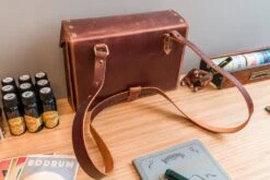 Galen Leather Writer's Medic Bag - Crazy Horse Tan -Office Supply Series Store GL MedicBag Tan stock 11