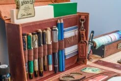Galen Leather Writer's Medic Bag - Crazy Horse Tan -Office Supply Series Store GL MedicBag Tan stock 3