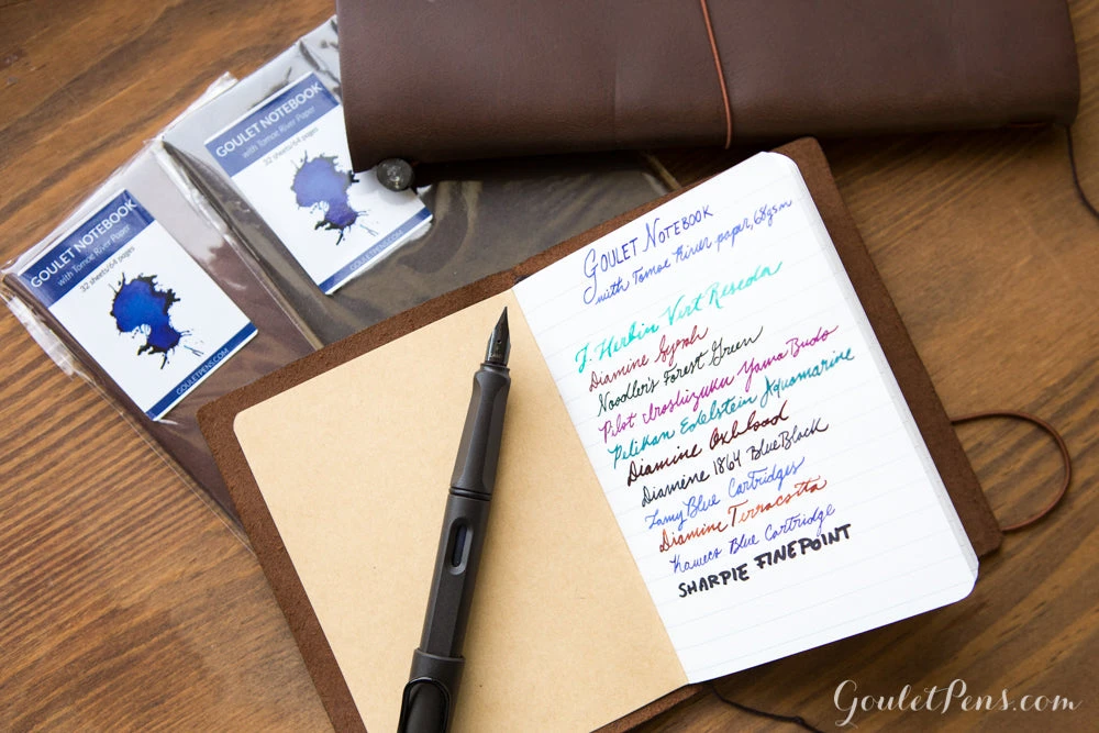 Goulet Notebook W/ 68gsm Tomoe River Paper - Passport TN, Lined 14 Goulet Notebook W/ 68gsm Tomoe River Paper - Passport TN, Lined - Image 12