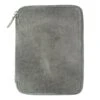 Galen Leather Zippered A5 Notebook Folio - Crazy Horse Smoky -Office Supply Series Store GalenLeather A5Folio CHSmoky OW 1