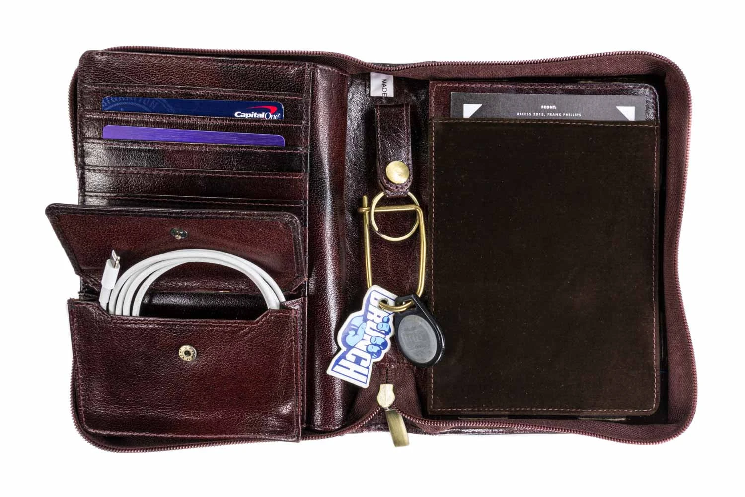 Girologio Grab N Go Pen Case - Oxblood 6 Girologio Grab N Go Pen Case - Oxblood - Image 4