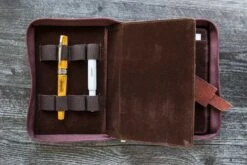 Girologio Grab N Go Pen Case - Oxblood 14 Girologio Grab N Go Pen Case - Oxblood -Office Supply Series Store Girologio GrabNGo Oxblood 6