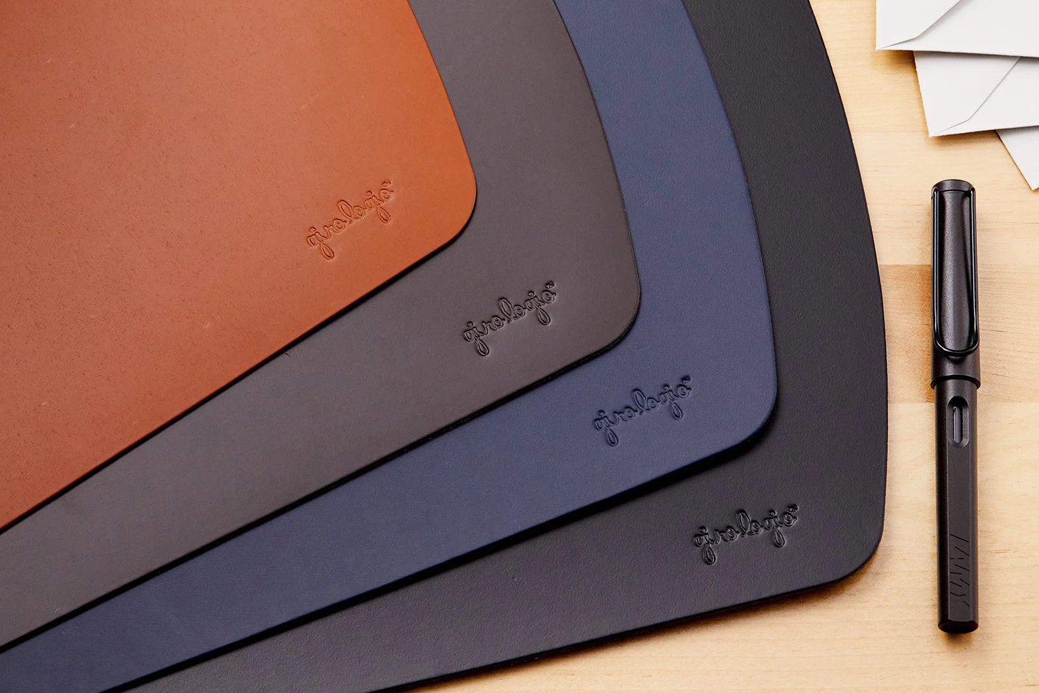 Girologio Writing Mat - Cognac 4 Girologio Writing Mat - Cognac - Image 2