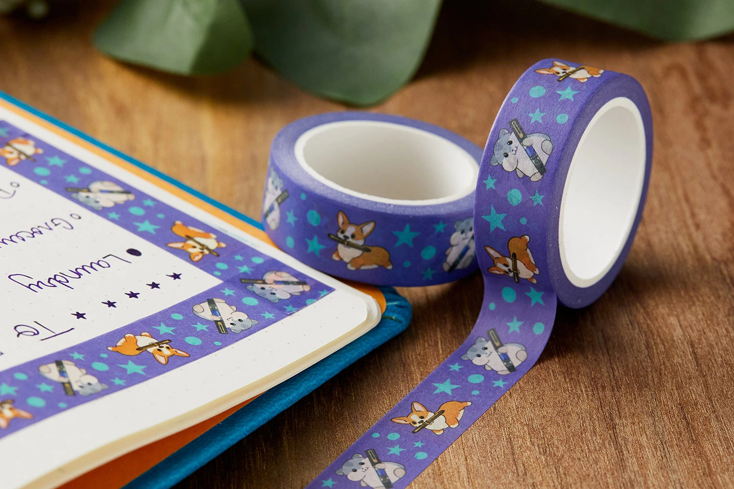 Goulet Washi Tape - Corgi & Hamster 4 Goulet Washi Tape - Corgi & Hamster - Image 2