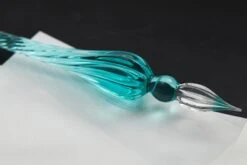 Herbin Round Glass Dip Pen - Green 11 Herbin Round Glass Dip Pen - Green -Office Supply Series Store Herbin RoundGlassDipPen Turquoise 3