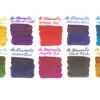De Atramentis Pearlescent Coppers - Ink Sample Set -Office Supply Series Store InkSampleSet DeAtramentis PearlescentInks